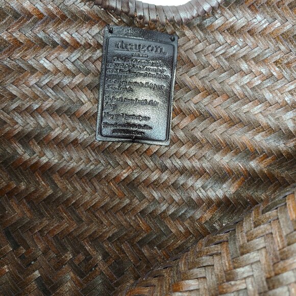 Dragon Diffusion Nantucket Big Dark Brown shopping bag - Picture 11 of 11